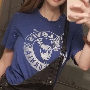 Levi's Blue California Tee Shirt